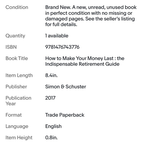 How to Make Your Money Last : The Indispensable Retirement Guide by Jane Bryant - Picture 3 of 3